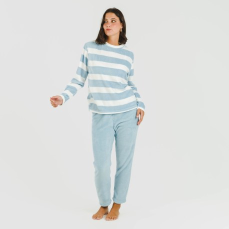 Pijama coral Raya Vinia celeste