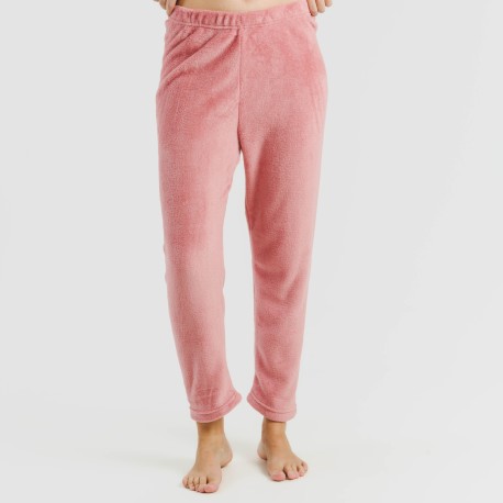 Pijama coral Etea malva