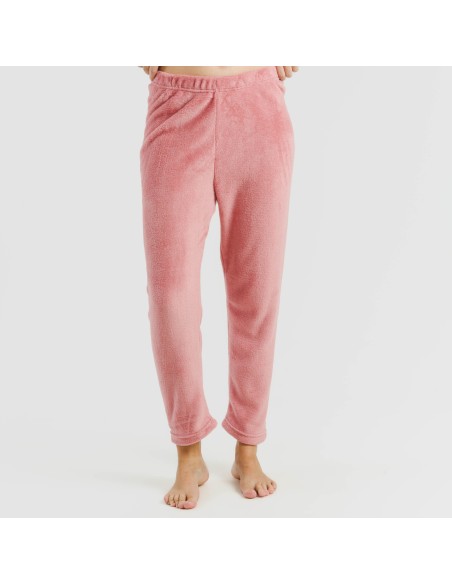 Pijama coral Etea malva