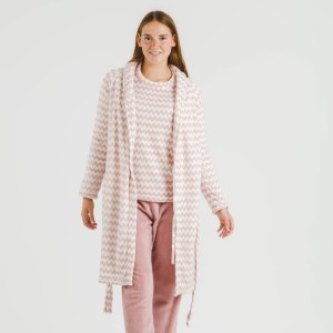 Bata coral Jeannine rosa 2