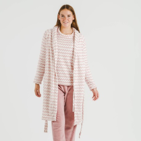 Bata coral Jeannine rosa