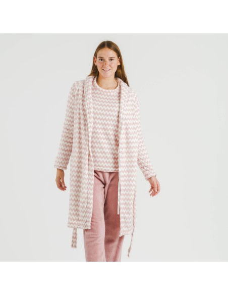 Bata coral Jeannine rosa