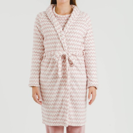 Bata coral Jeannine rosa