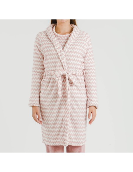 Bata coral Jeannine rosa