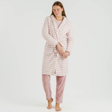 Bata coral Jeannine rosa