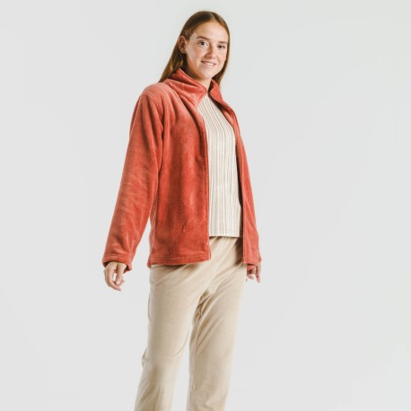 Sudadera terciopelo lisa