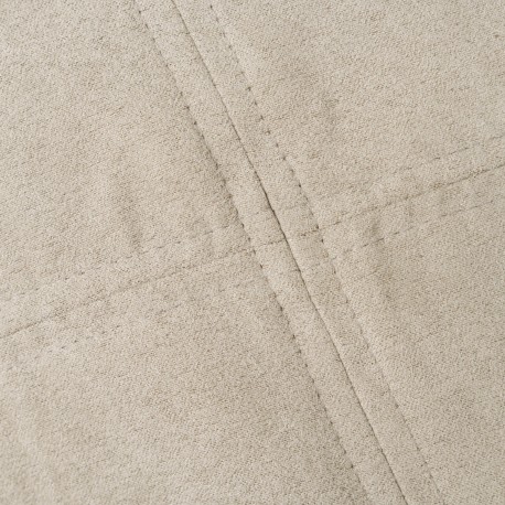 Cojín cuadrante Ante liso - funda + relleno