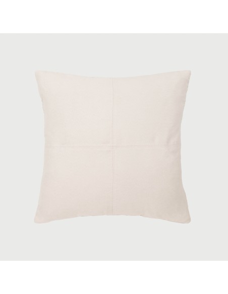 Cojín cuadrante Ante liso - funda + relleno