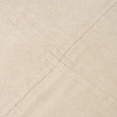 Cojín cuadrante Ante liso - funda + relleno