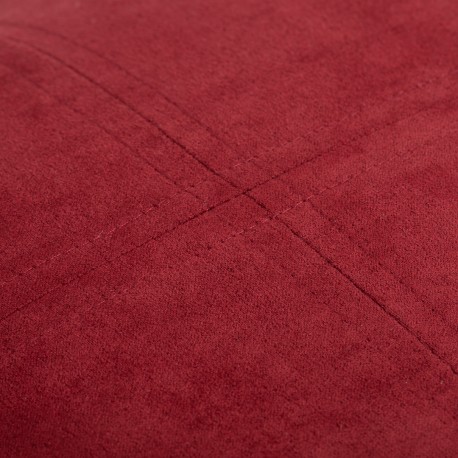 Cojín cuadrante Ante liso - funda + relleno