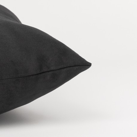 Cojín cuadrante Ante liso - funda + relleno