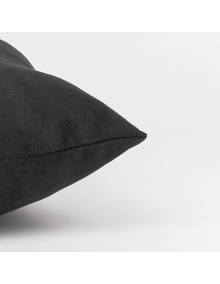 Cojín cuadrante Ante liso - funda + relleno