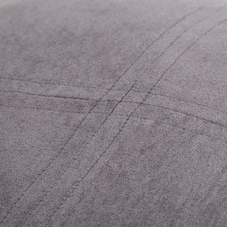 Cojín cuadrante Ante liso - funda + relleno