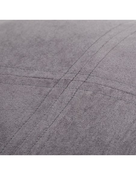 Cojín cuadrante Ante liso - funda + relleno