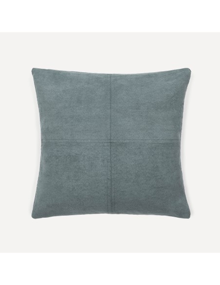 Cojín cuadrante Ante liso - funda + relleno