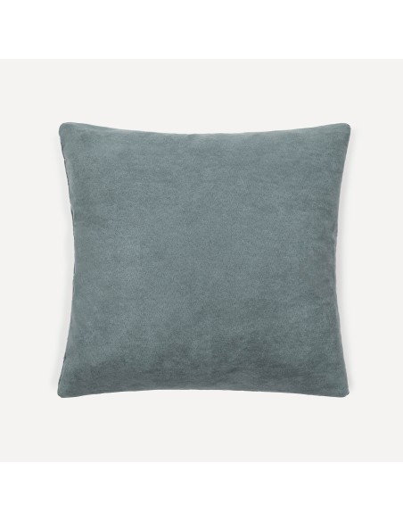 Cojín cuadrante Ante liso - funda + relleno