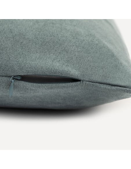 Cojín cuadrante Ante liso - funda + relleno