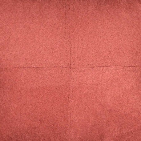 Cojín cuadrante Ante liso - funda + relleno