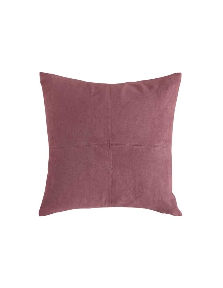 Cojín cuadrante Ante liso - funda + relleno