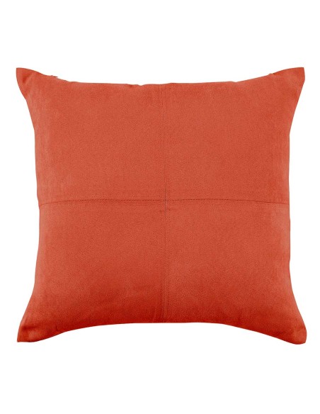 Cojín cuadrante Ante liso - funda + relleno