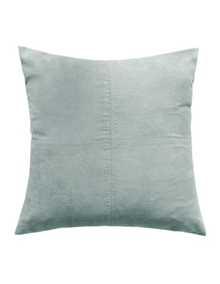 Cojín cuadrante Ante liso - funda + relleno