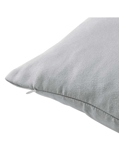 Cojín cuadrante Ante liso - funda + relleno