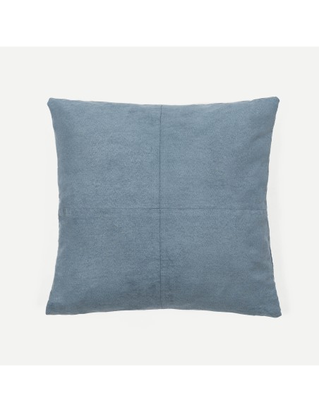 Cojín cuadrante Ante liso - funda + relleno