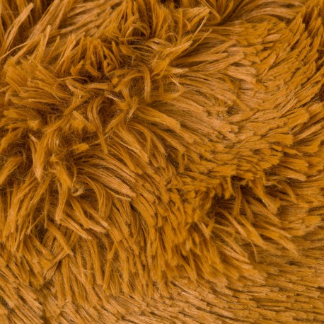 Cojín cuadrante pelo sherpa liso 45x45