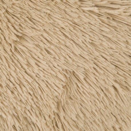 Cojín cuadrante pelo sherpa liso 45x45