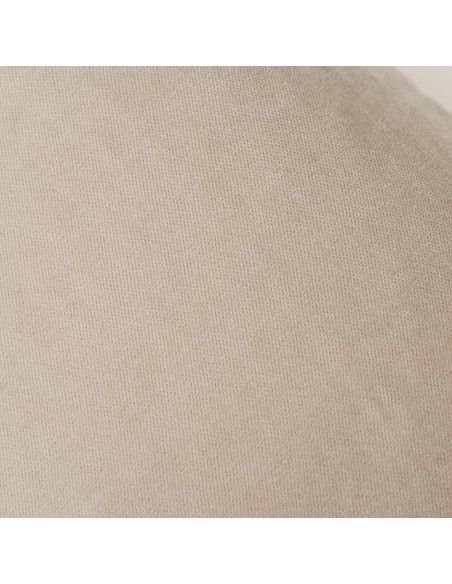 Cojín cuadrante terciopelo algodón liso - funda + relleno