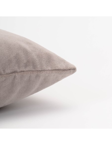 Cojín rectangular 30x50 terciopelo algodón liso - funda + relleno