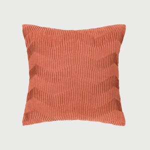 Cojín cuadrante New Traza Ante liso 50x50 - funda + relleno