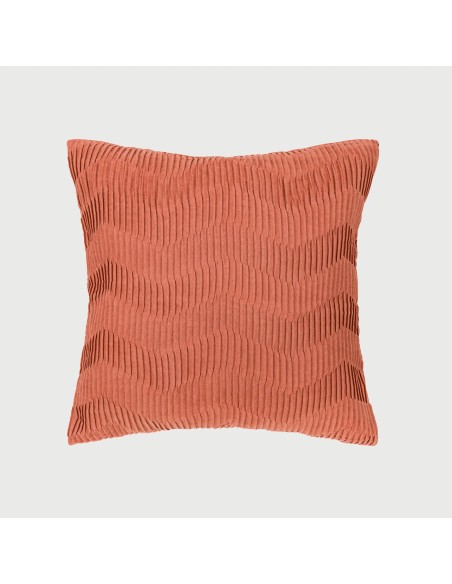 Cojín cuadrante New Traza Ante liso 50x50 - funda + relleno