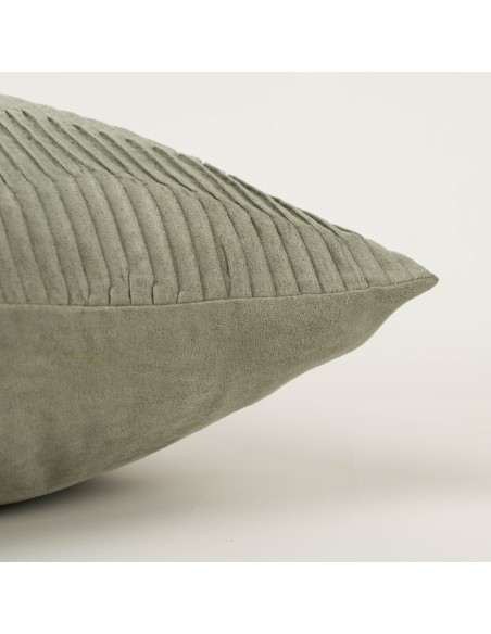 Cojín cuadrante New Traza Ante liso 50x50 - funda + relleno