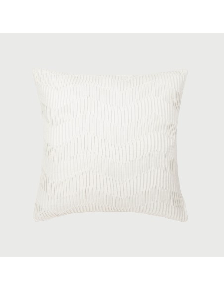 Cojín cuadrante New Traza Ante liso 50x50 - funda + relleno