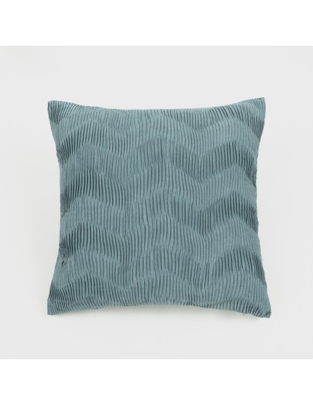 Cojín cuadrante New Traza Ante liso 50x50 - funda + relleno