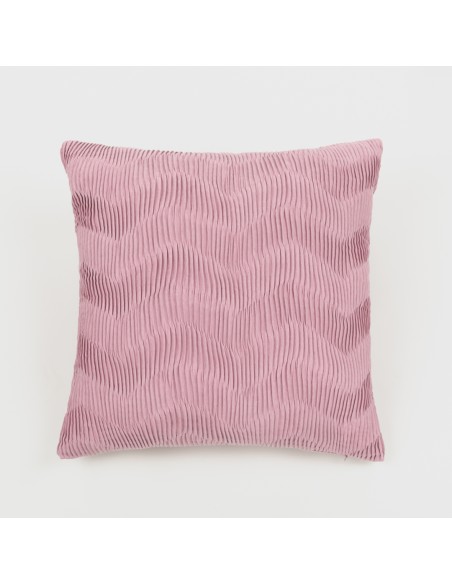 Cojín cuadrante New Traza Ante liso 50x50 - funda + relleno