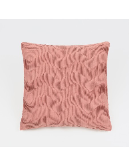 Cojín cuadrante New Traza Ante liso 50x50 - funda + relleno