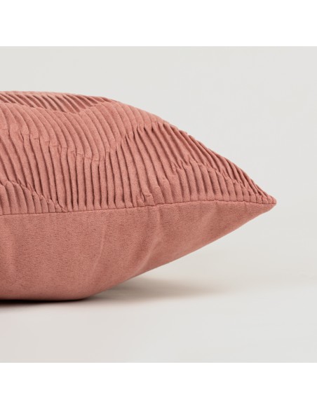 Cojín cuadrante New Traza Ante liso 50x50 - funda + relleno