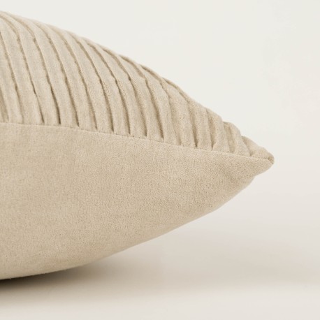 Cojín rectangular 30x50 New Traza Ante liso - funda + relleno