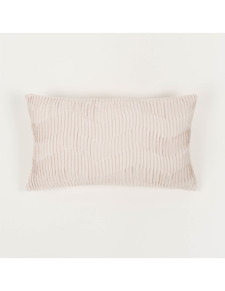 Cojín rectangular 30x50 New Traza Ante liso - funda + relleno