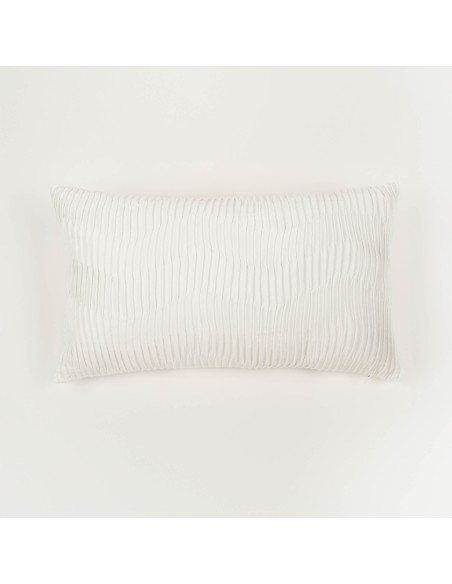 Cojín rectangular 30x50 New Traza Ante liso - funda + relleno