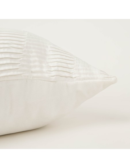 Cojín rectangular 30x50 New Traza Ante liso - funda + relleno