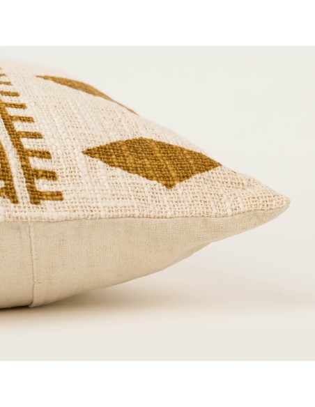 Cojín cuadrante algodón Fauno 45x45 - funda + relleno