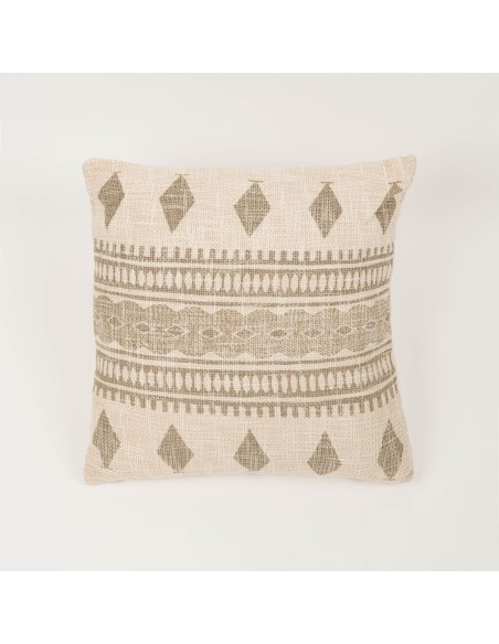 Cojín cuadrante algodón Fauno 45x45 - funda + relleno