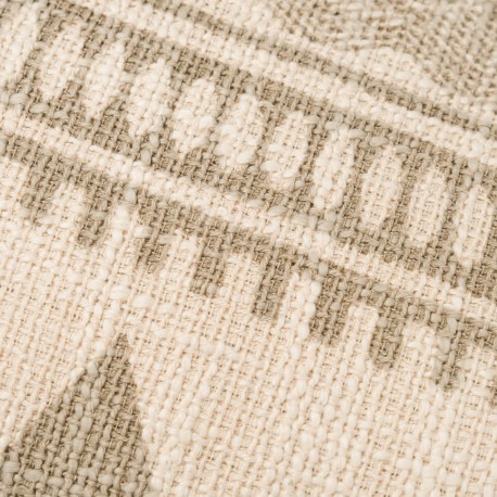 Cojín cuadrante algodón Fauno 45x45 - funda + relleno