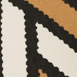 Cojín cuadrante algodón Diamante bicolor liso 45x45 - funda + relleno 2