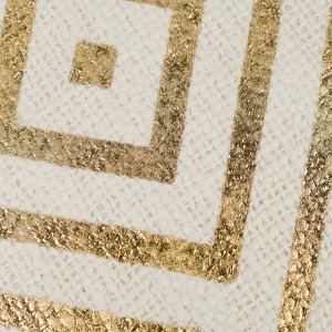 Cojín cuadrante algodón Diamante liso 45x45 - funda + relleno 2