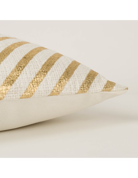 Cojín cuadrante algodón Diamante liso 45x45 - funda + relleno