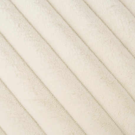 Cojín cuadrante Pana pelo Raya liso 45x45 - funda + relleno